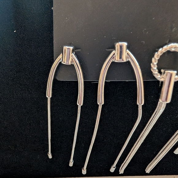 Torrid Silver Dangle Earring Trio NWT! - Picture 4 of 5